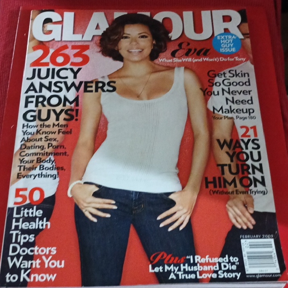 Glamour magazine ft. Eva Longoria